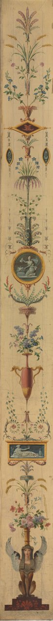 装饰面板，1790年代。 作者 皮埃尔·卢梭
