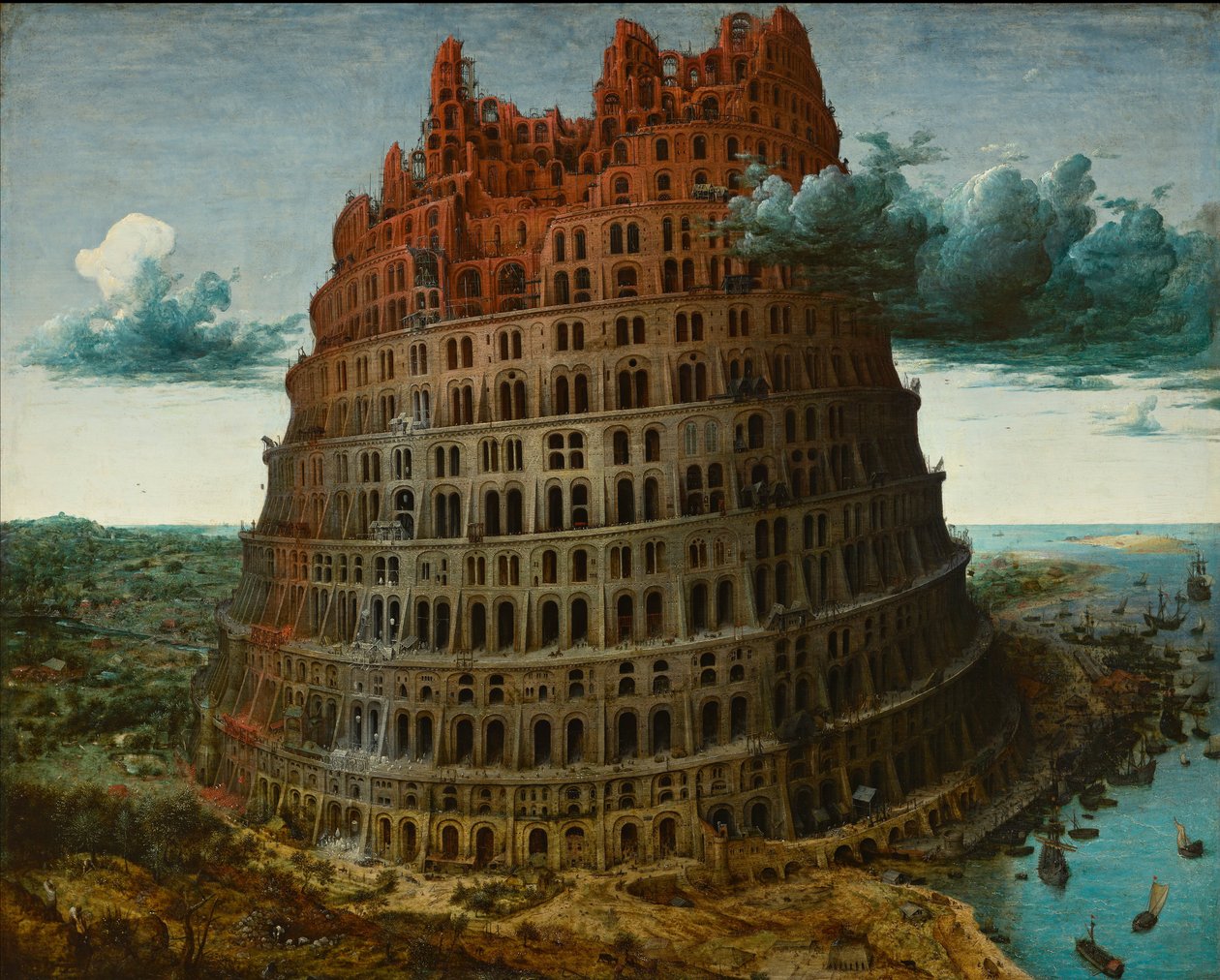 巴别塔（鹿特丹） 作者 彼得·布鲁格（Pieter Bruegel）