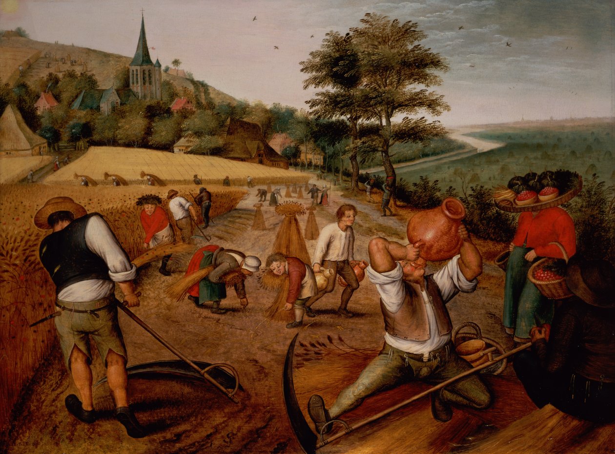 夏季 作者 彼得·布鲁格（Pieter Brueghel）