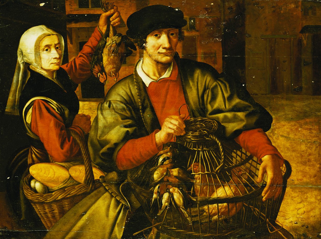 家禽销售商， 作者 彼得·埃森（Pieter Aertsen）