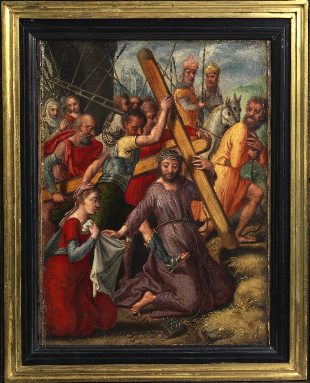 基督背着十字架 作者 彼得·埃森（Pieter Aertsen）
