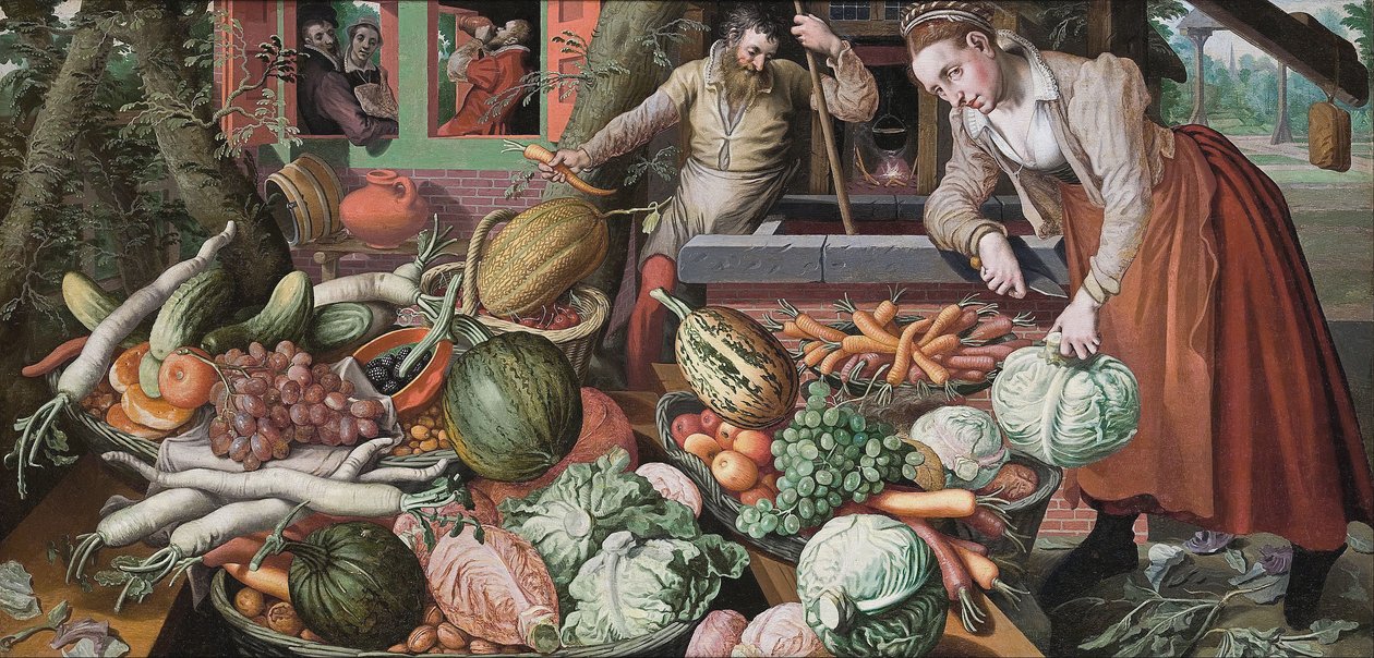 市场场景 作者 彼得·埃森（Pieter Aertsen）