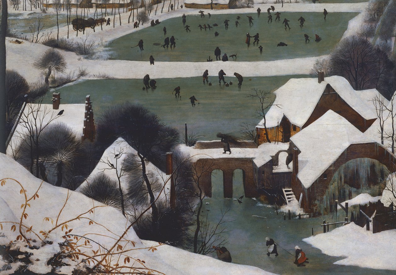 雪中的猎人 作者 彼得·布鲁格（Pieter Bruegel）