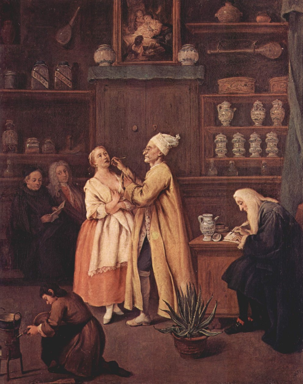 药剂师 作者 彼得·隆吉（Pietro Longhi）