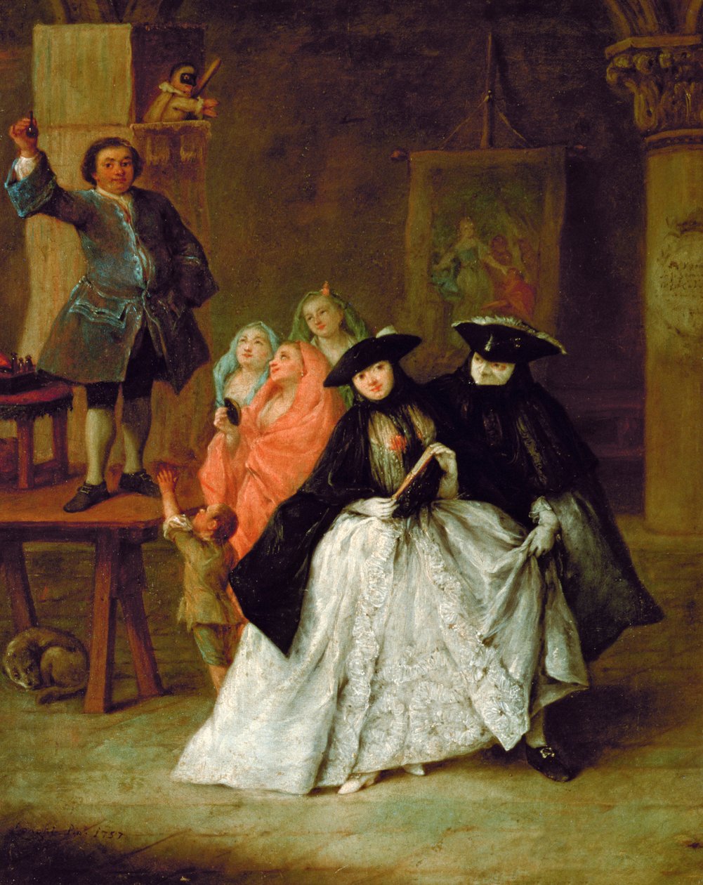 查拉坦，1757年 作者 彼得·隆吉（Pietro Longhi）