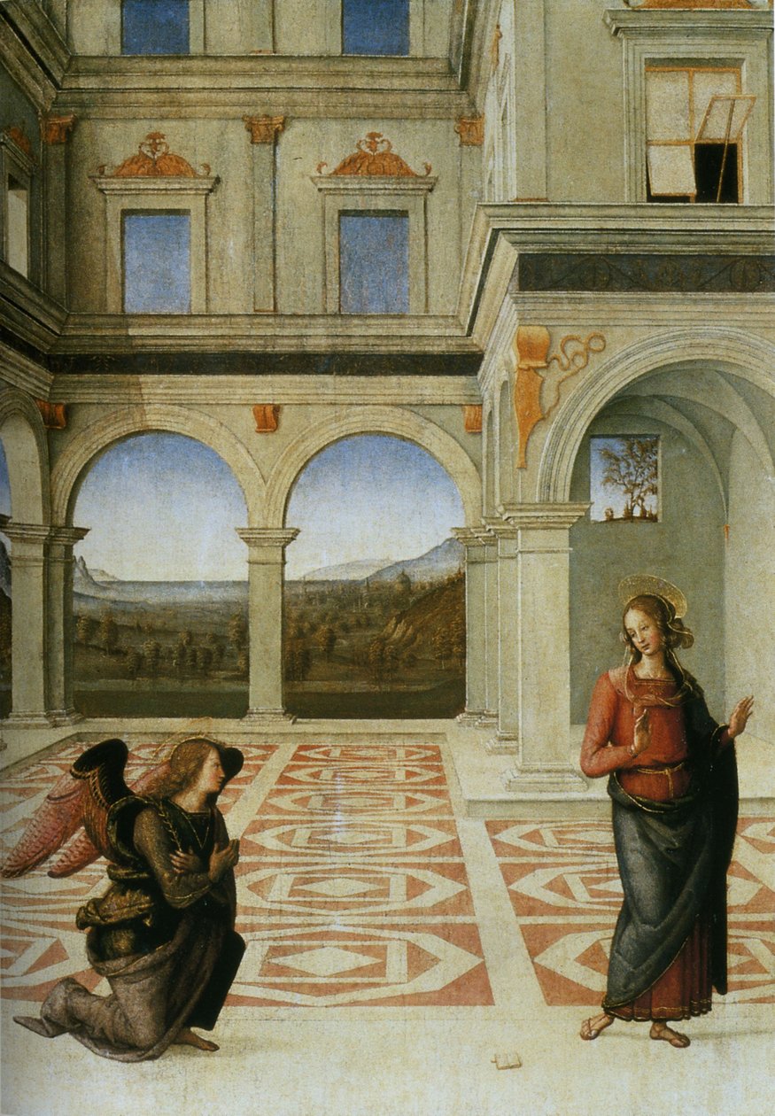 榜文 作者 彼得罗·佩鲁吉诺（Pietro Perugino）