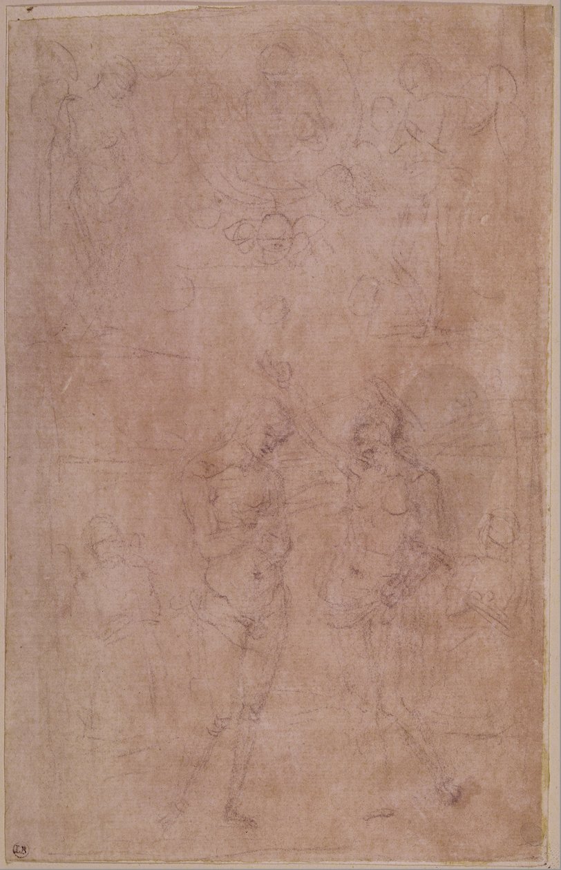 基督的洗礼 作者 彼得罗·佩鲁吉诺（Pietro Perugino）