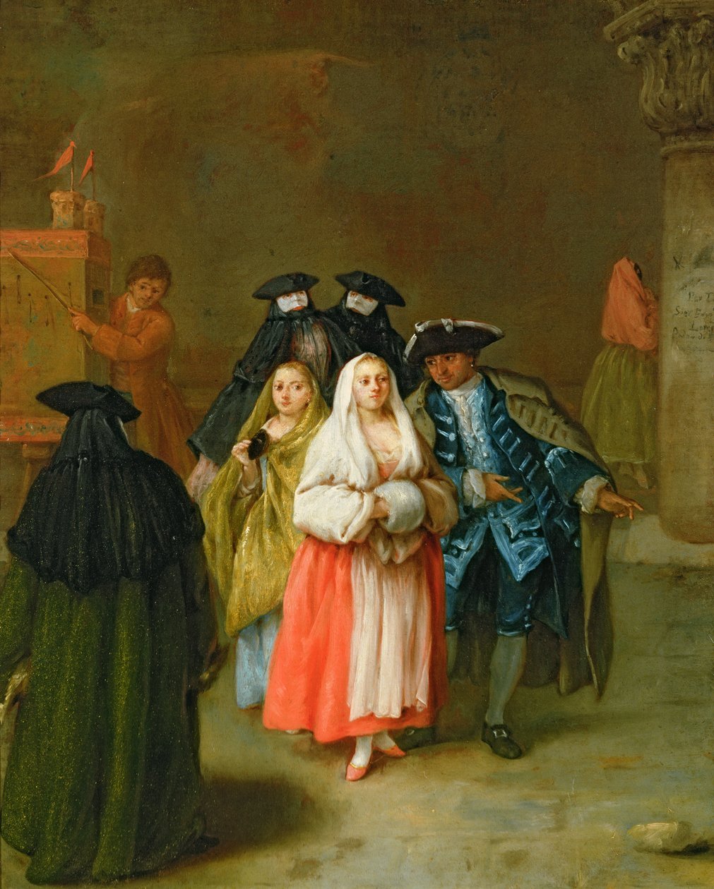 “新世界” 作者 彼得·隆吉（Pietro Longhi）