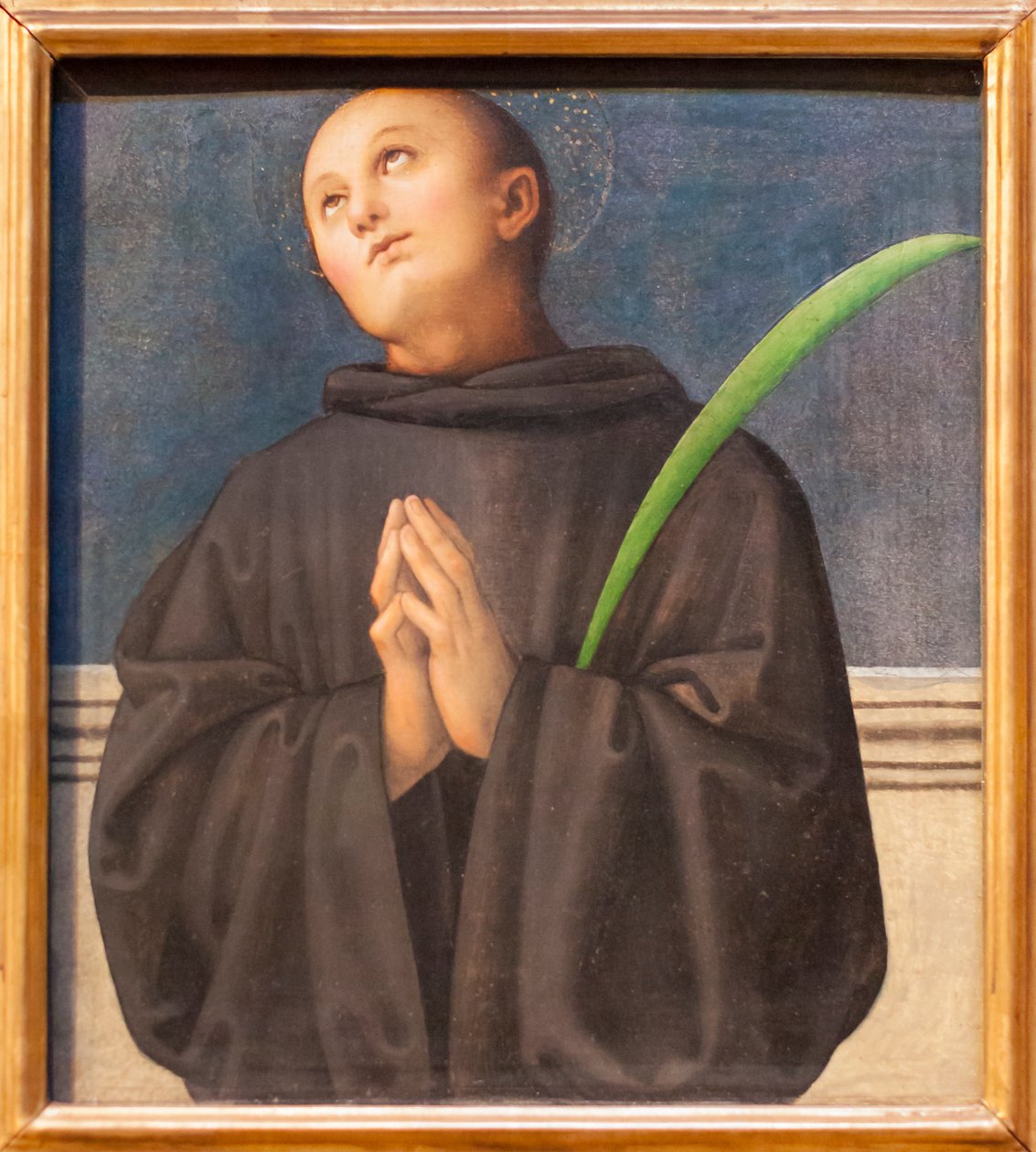 圣普拉西德（木板油画） 作者 彼得罗·佩鲁吉诺（Pietro Perugino）