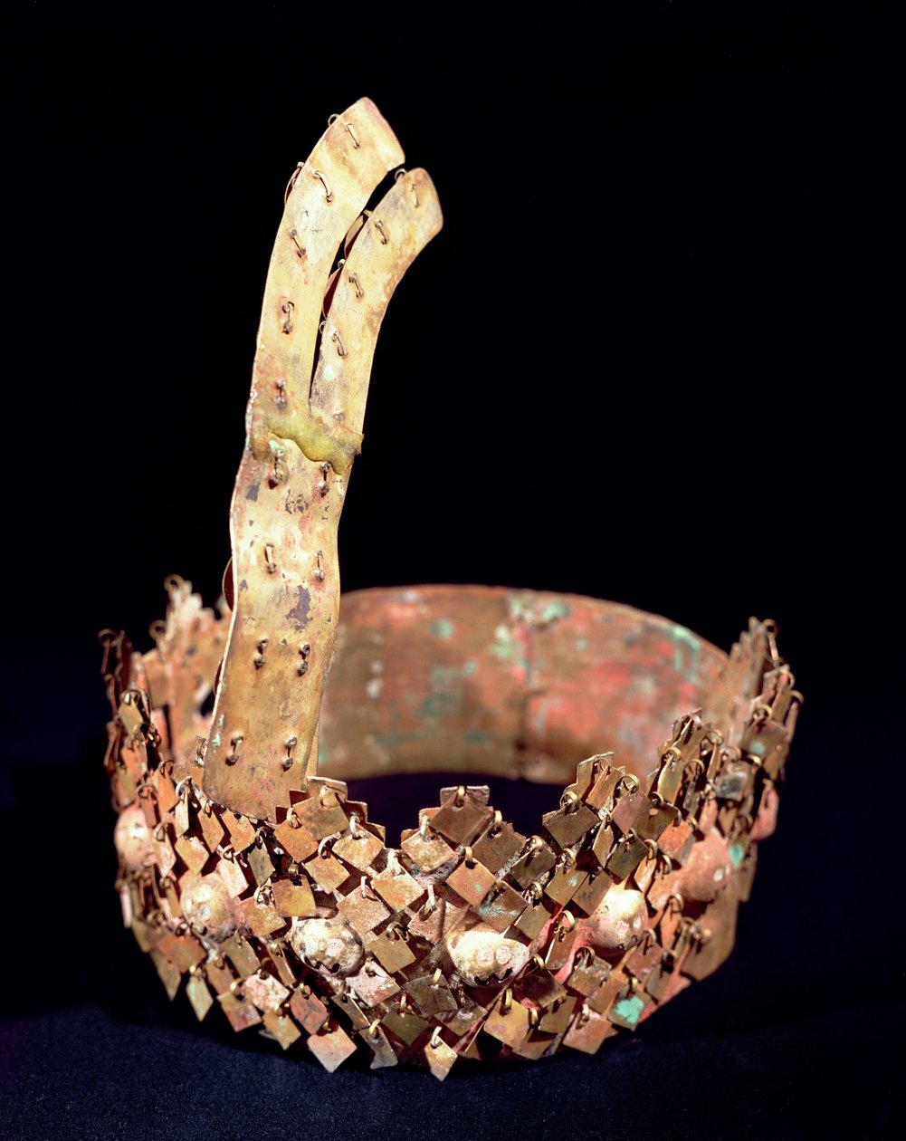 王冠，Chimu（金） 作者 前哥伦比亚