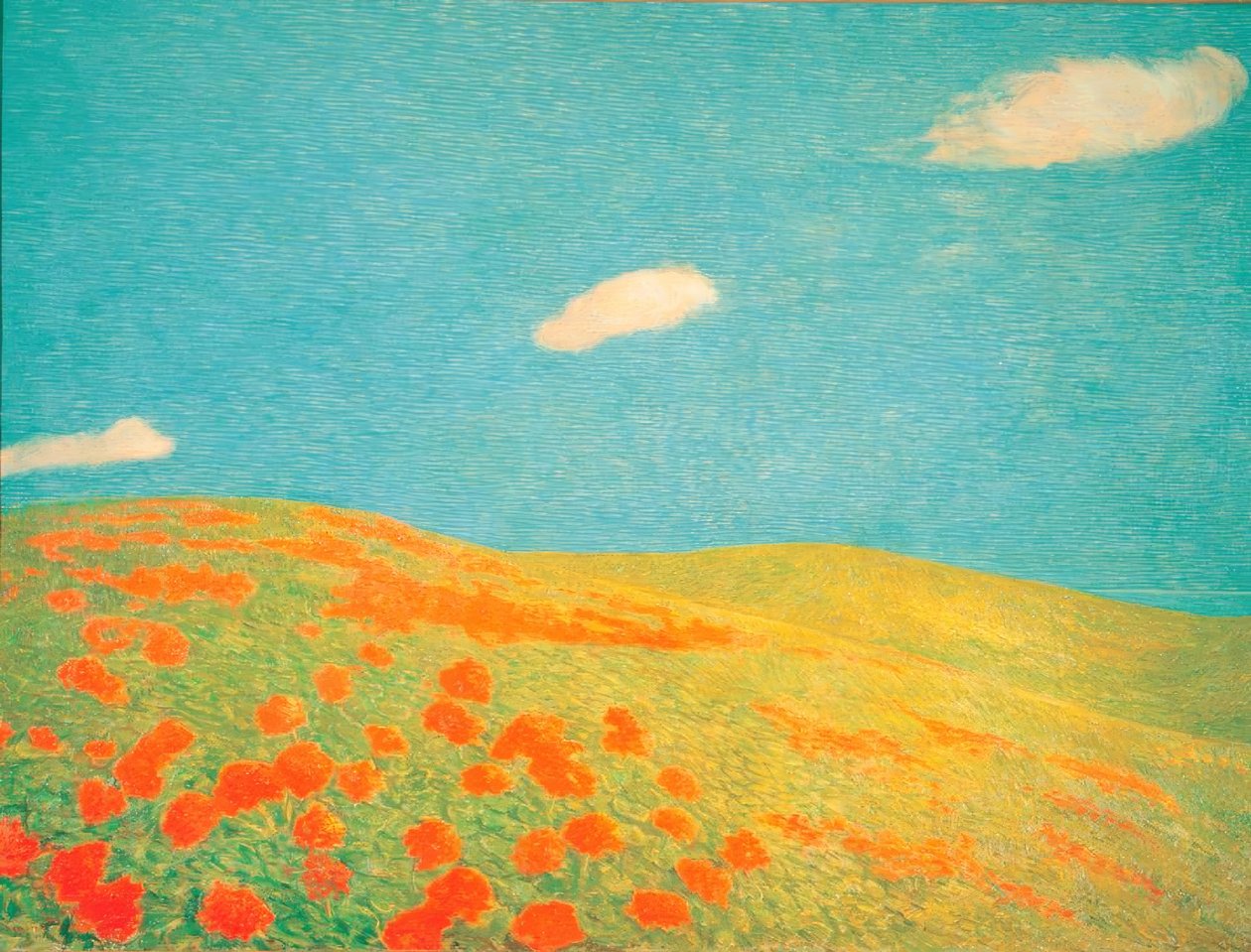 利古里亚的山丘 作者 Previati Gaetano