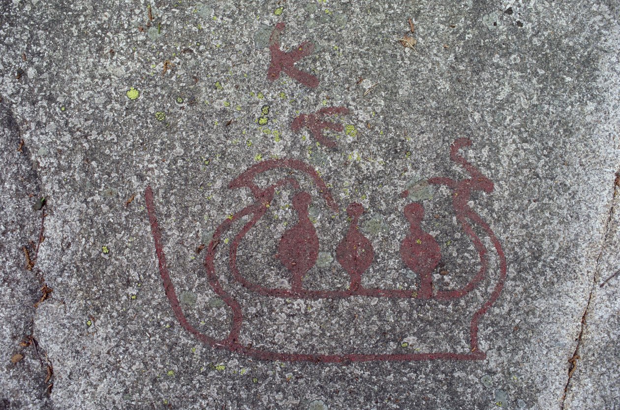 船（岩画） 作者 原史