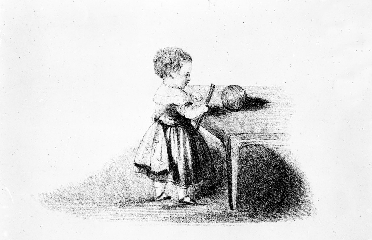 阿尔弗雷德，1846年 作者 维多利亚女王