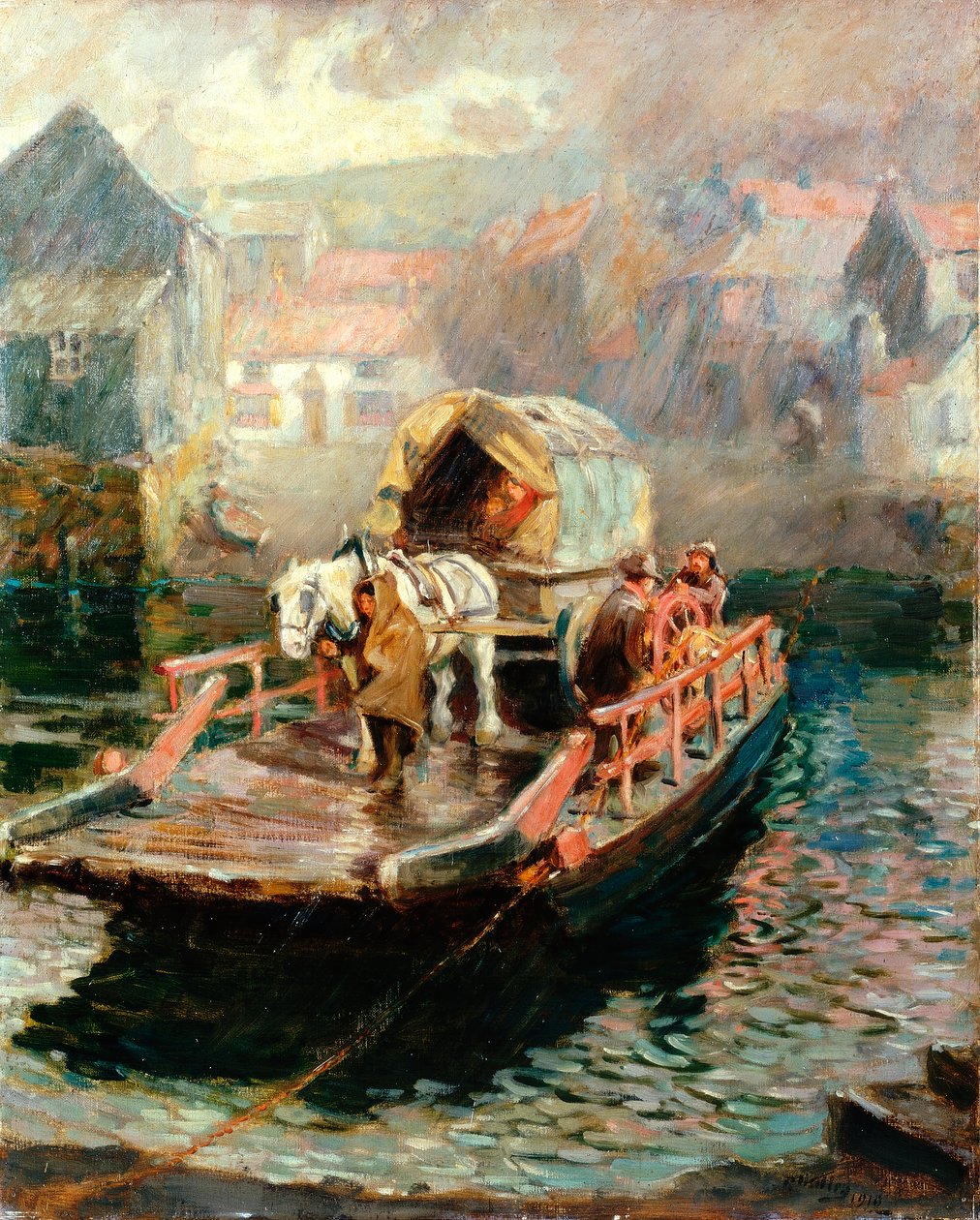 Hylton Ferry，1910 作者 拉尔夫·赫德利