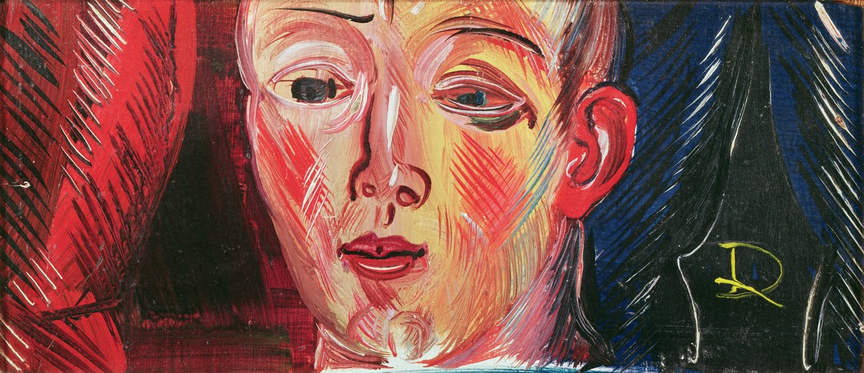 肖像（布面油画） 作者 拉乌尔·杜菲