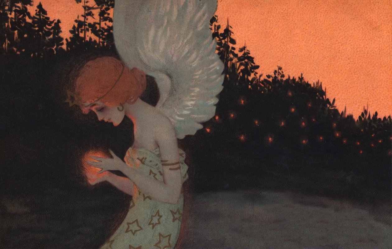 圣诞天使 作者 拉斐尔·基希纳（Raphael Kirchner）