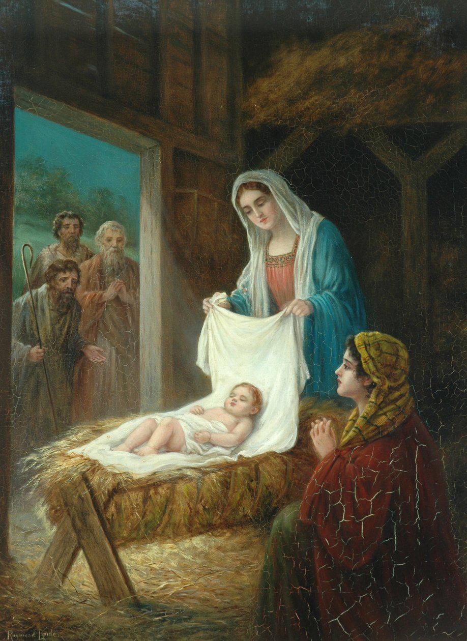 第一个圣诞节早晨，1899年 作者 雷蒙德·林德（Raymonde Lynde）