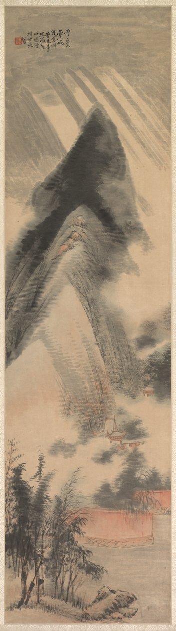 景观，1892年。 作者 任宇