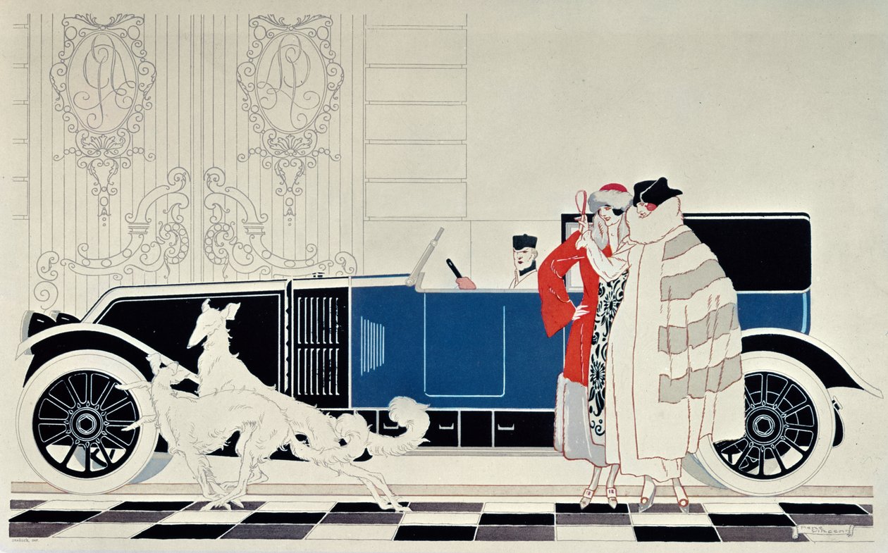新的6缸雷诺，c.1920 作者 雷内·文森特