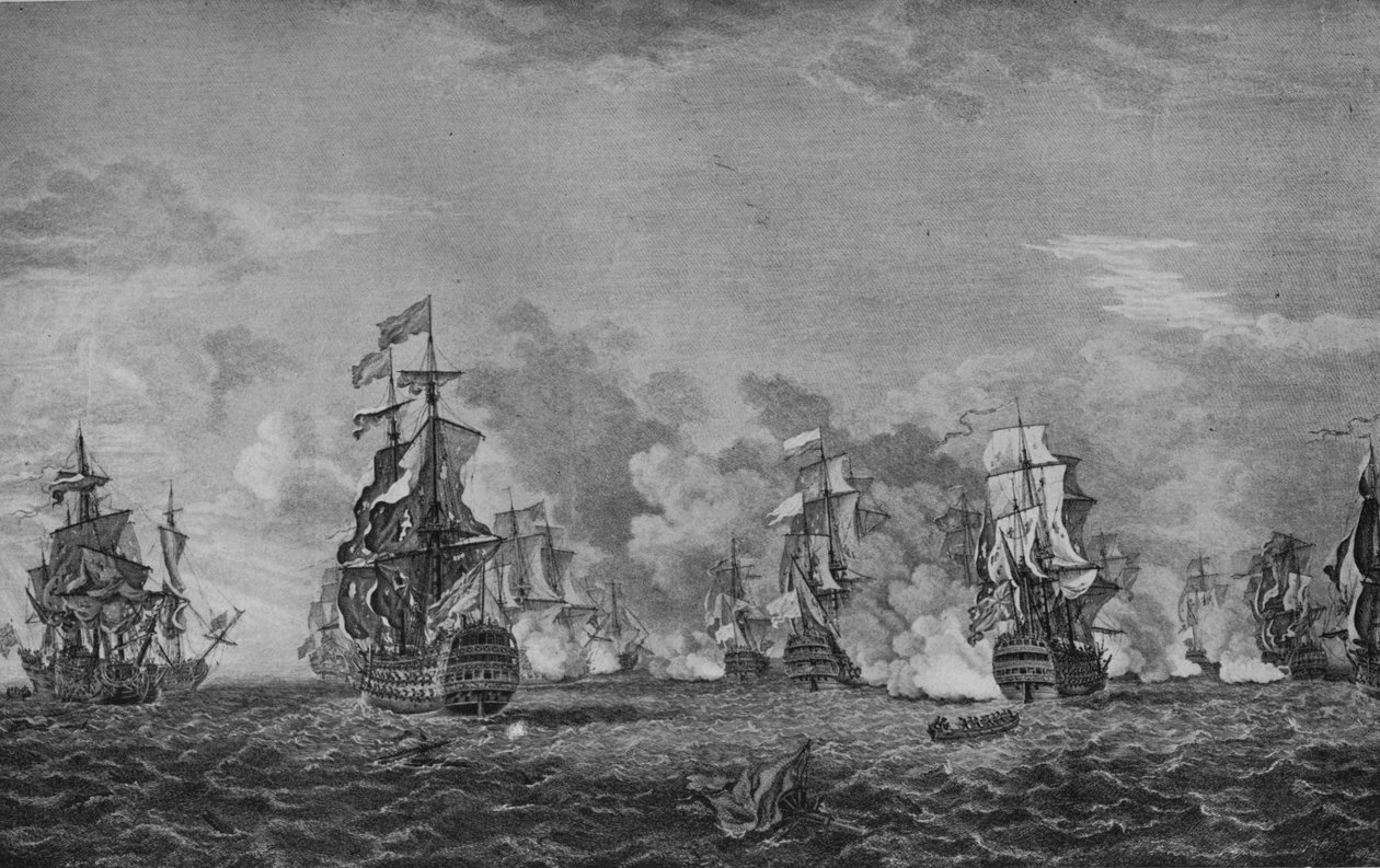 拉各斯战役，c1760 作者 理查德·佩顿
