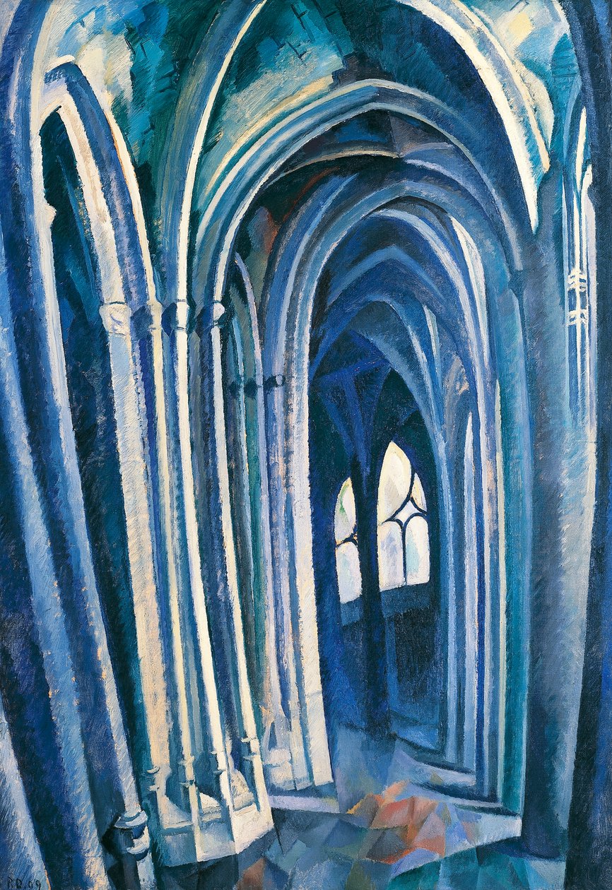 Saint-Séverin #1 作者 罗伯特·德劳内