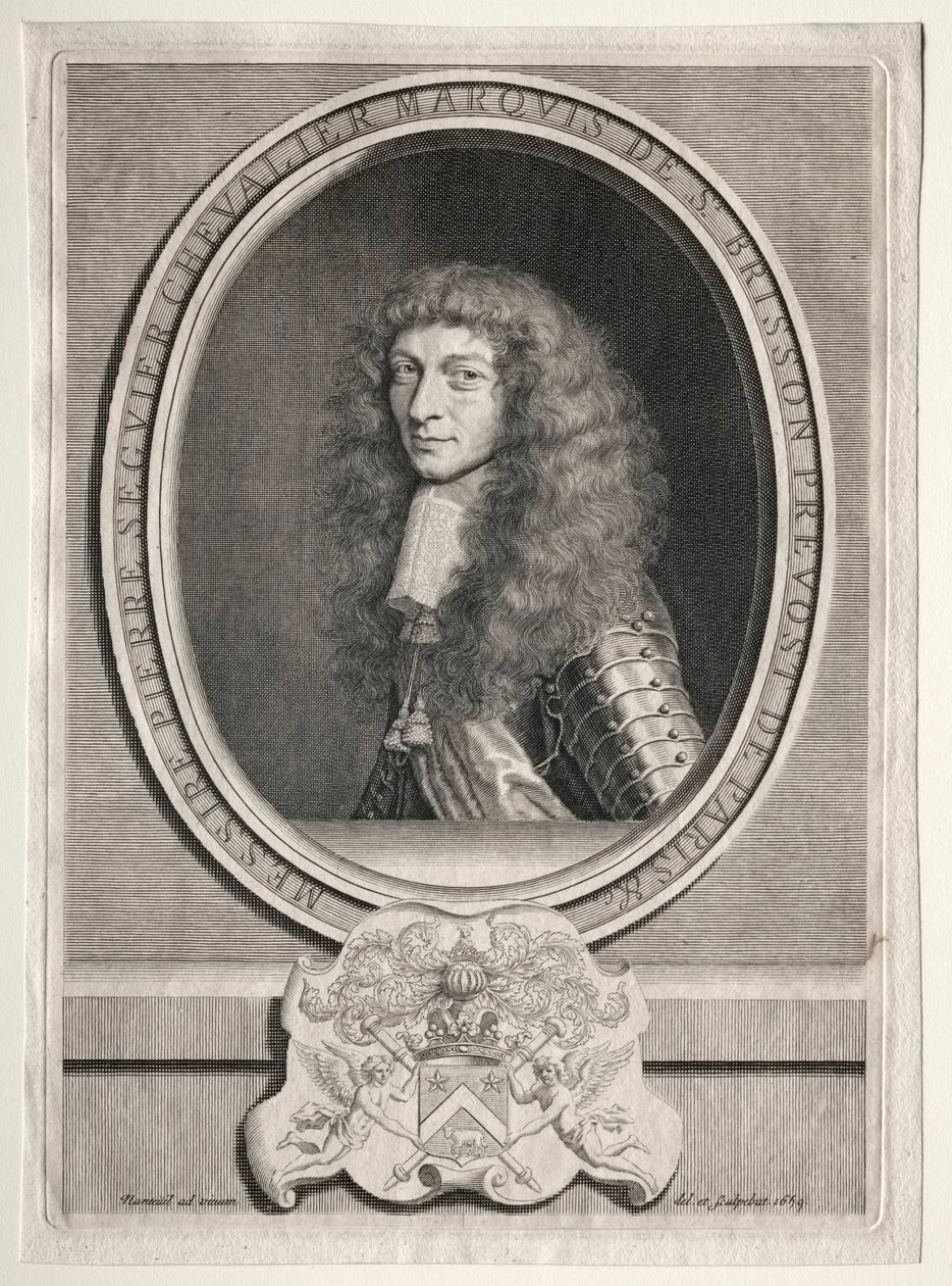 Pierre Seguier Chevalier，圣布里森侯爵。 作者 罗伯特·南特伊