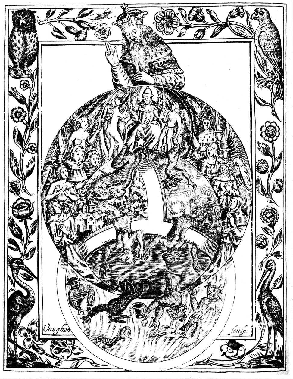 教堂等级，1652年 作者 罗伯特·沃恩