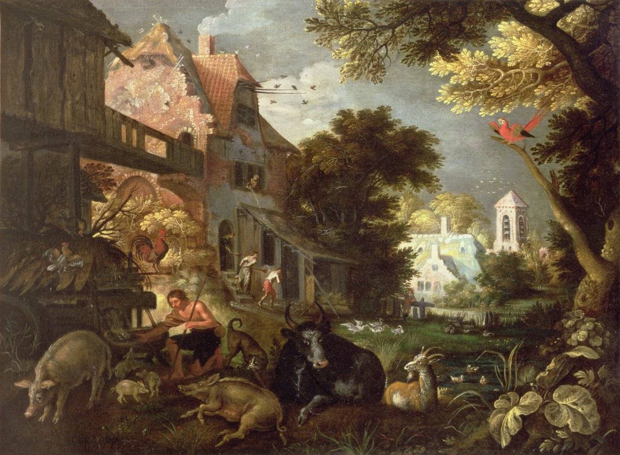 浪子回归 作者 罗兰特·雅各布斯（Roelandt Jacobsz）。储蓄