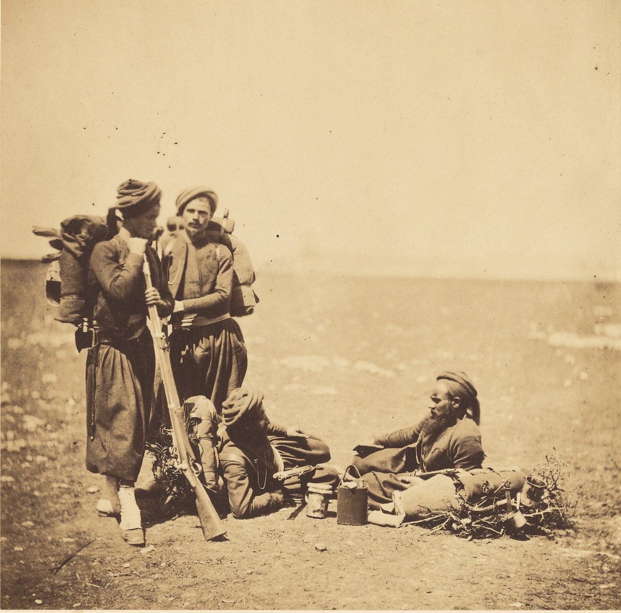 Zouaves. 作者 罗杰芬顿