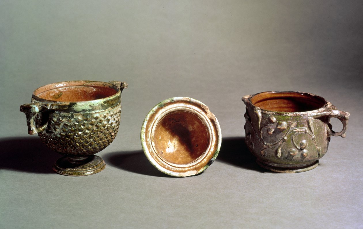船只，1世纪（绿色釉面陶器） 作者 小说