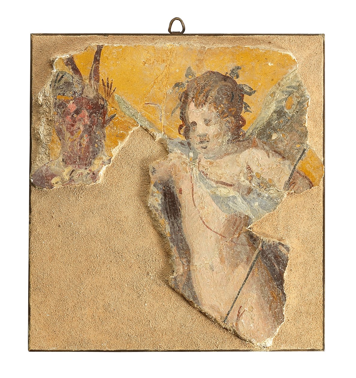 罗马壁画残片，约公元前一世纪（壁画） 作者 小说