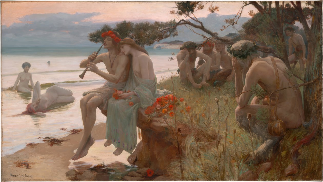 Pastoral 作者 鲁珀特·兔子（Rupert Bunny）