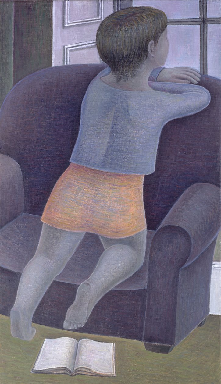 2002年，女孩在椅子上 作者 露丝·艾迪纳尔