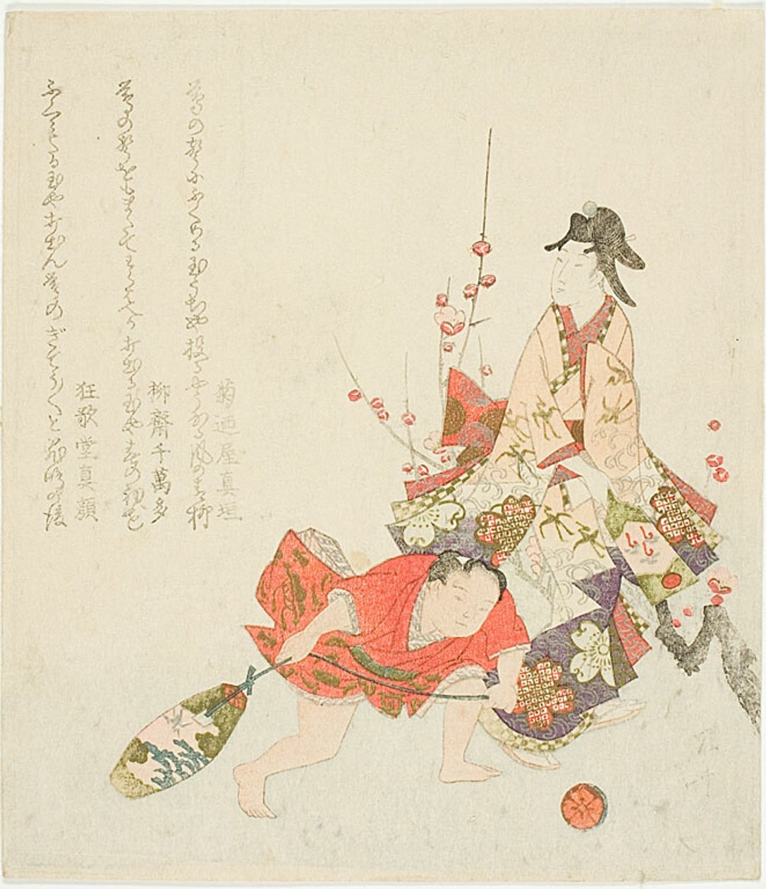 新年和服 作者 龙宫京心斋
