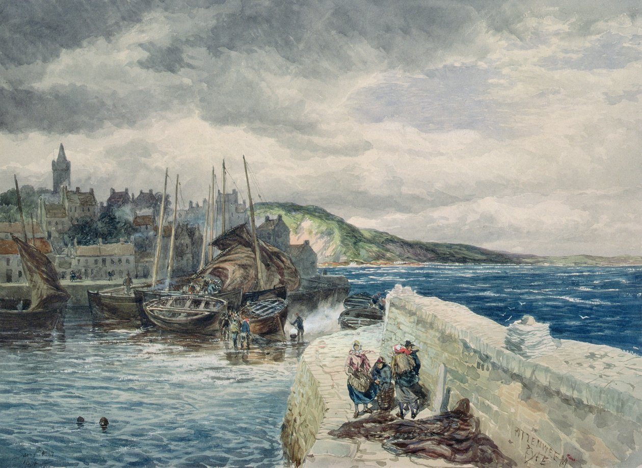 Pittenweem，法夫 作者 塞缪尔·鲍