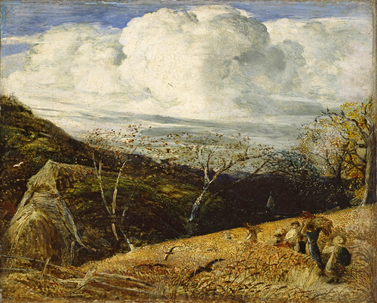 白云，1833-34 作者 塞缪尔·帕尔默（Samuel Palmer）