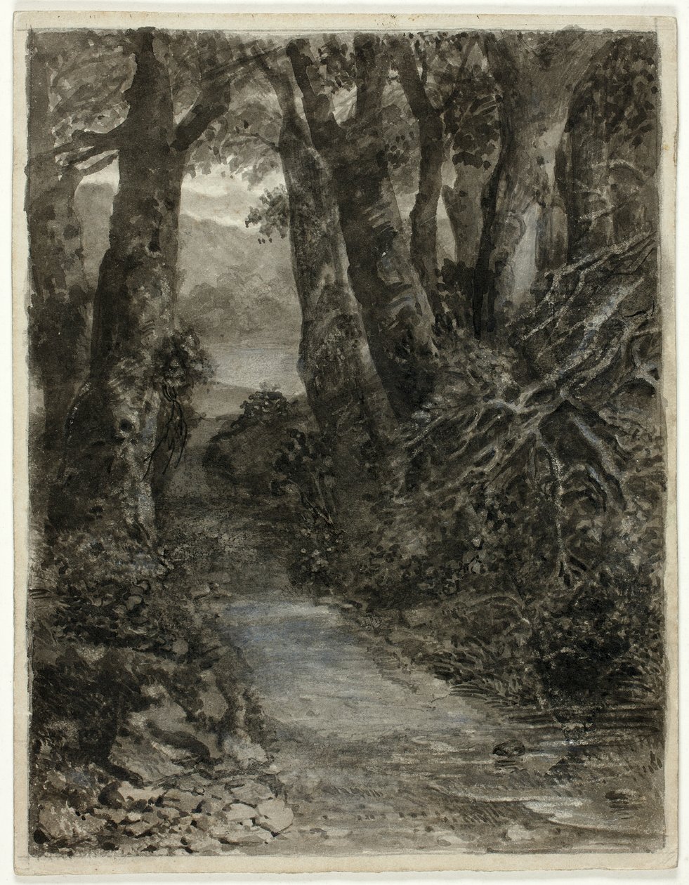 林地研究 作者 塞缪尔·帕尔默（Samuel Palmer）