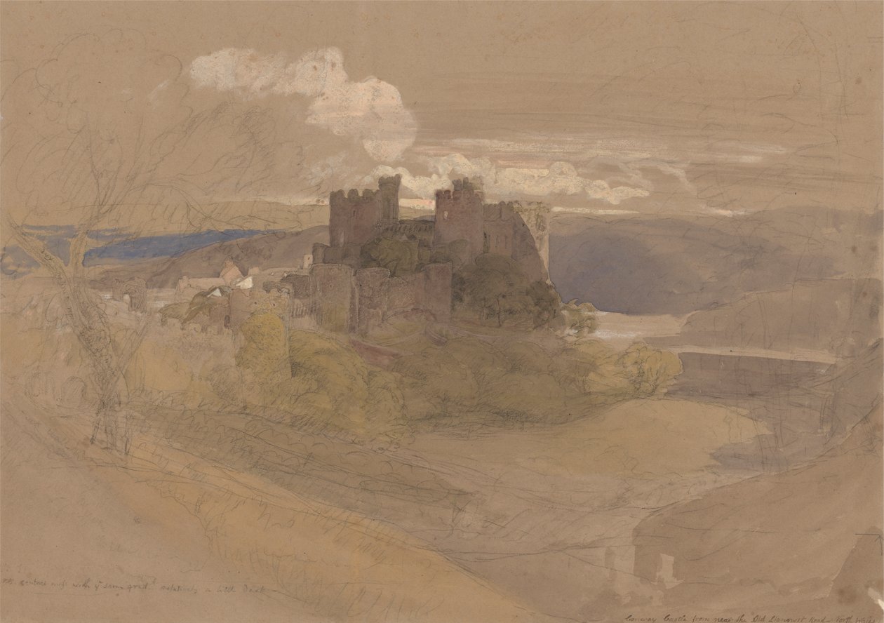 康威城堡 作者 塞缪尔·帕尔默（Samuel Palmer）