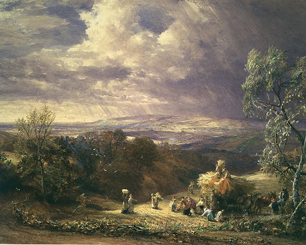 收获（水粉画 作者 塞缪尔·帕尔默（Samuel Palmer）