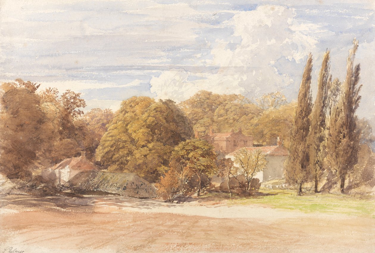 肯辛顿花园 作者 塞缪尔·帕尔默（Samuel Palmer）