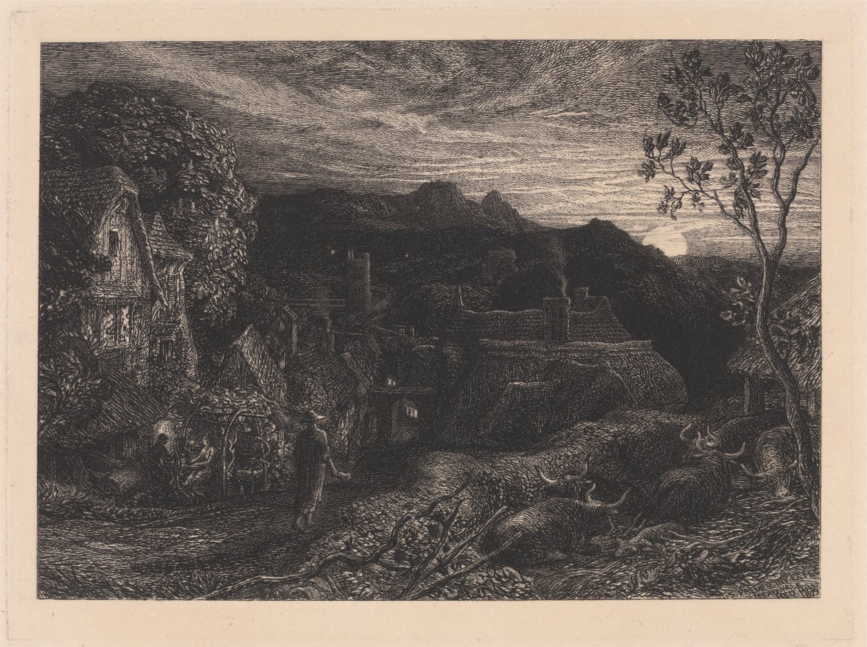 侍者 作者 塞缪尔·帕尔默（Samuel Palmer）