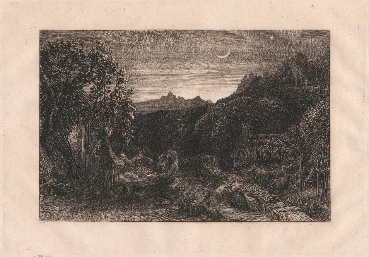 归家之星 作者 塞缪尔·帕尔默（Samuel Palmer）