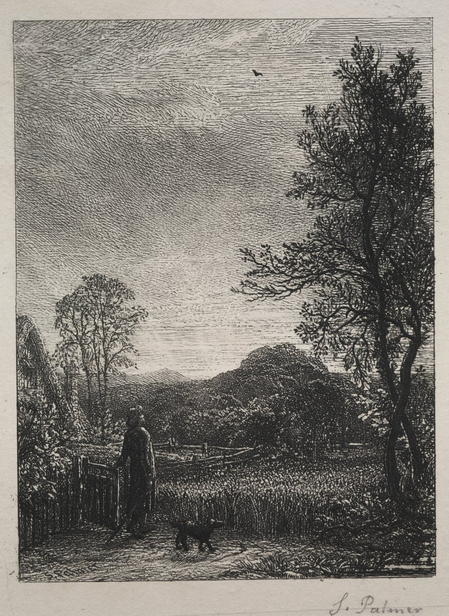 云雀 作者 塞缪尔·帕尔默（Samuel Palmer）
