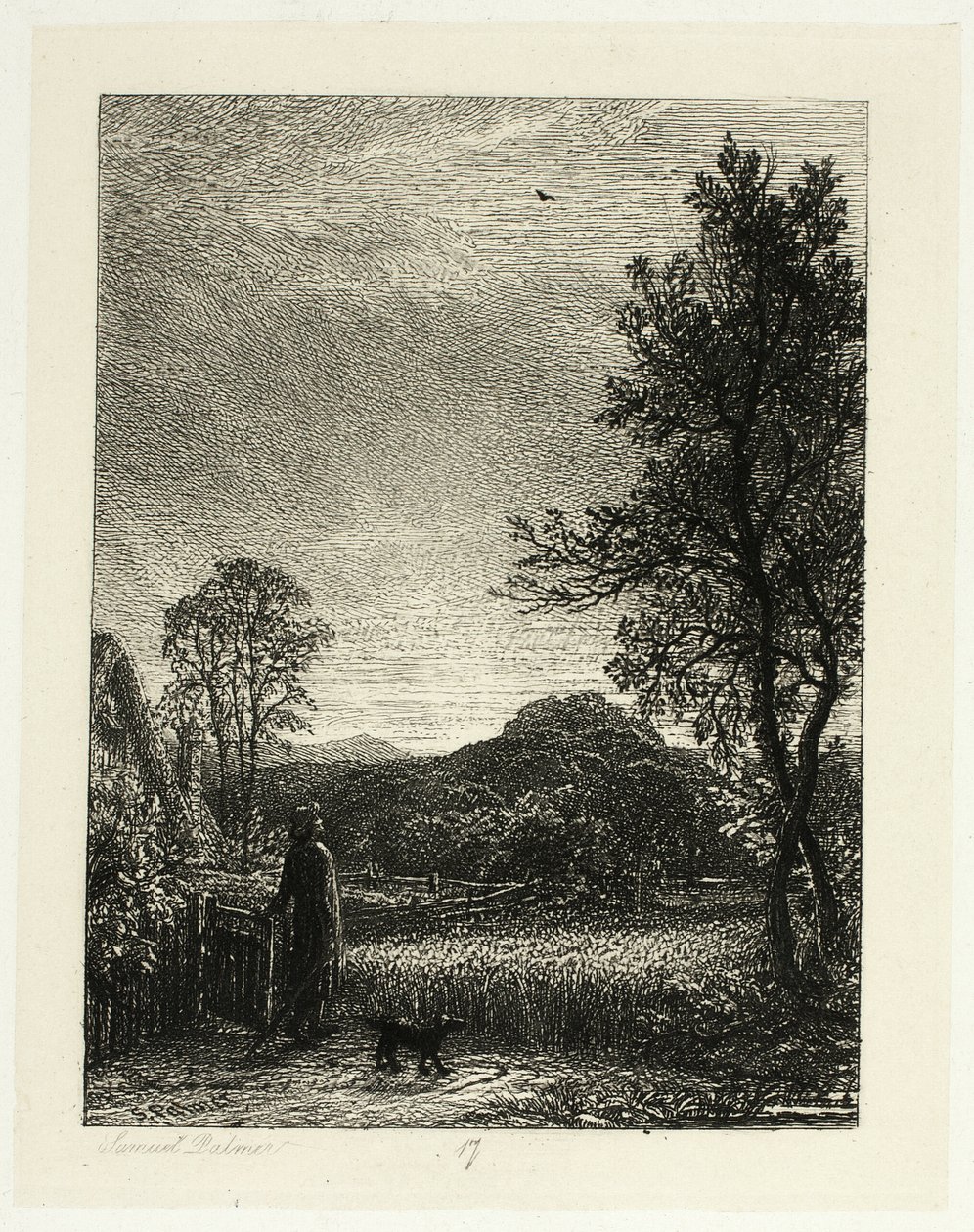 云雀 作者 塞缪尔·帕尔默（Samuel Palmer）