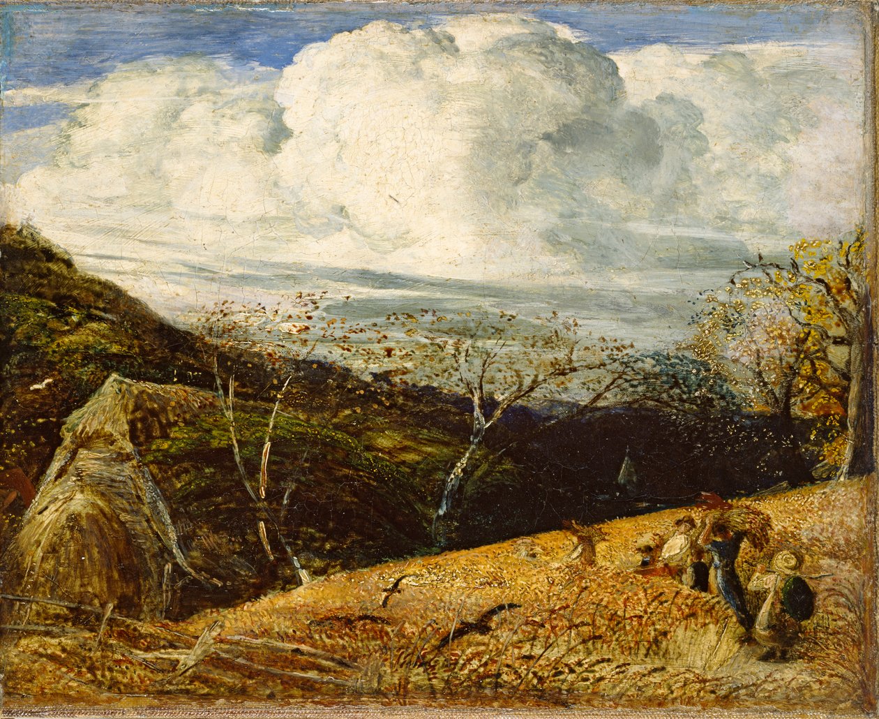 白云号，约1833-1834年 作者 塞缪尔·帕尔默（Samuel Palmer）