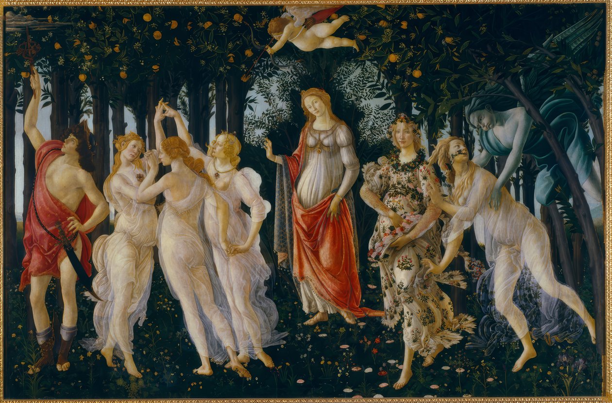春天 作者 桑德罗·波提切利（Sandro Botticelli）