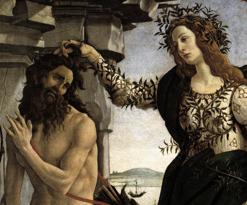 帕拉斯和半人马座 作者 桑德罗·波提切利（Sandro Botticelli）