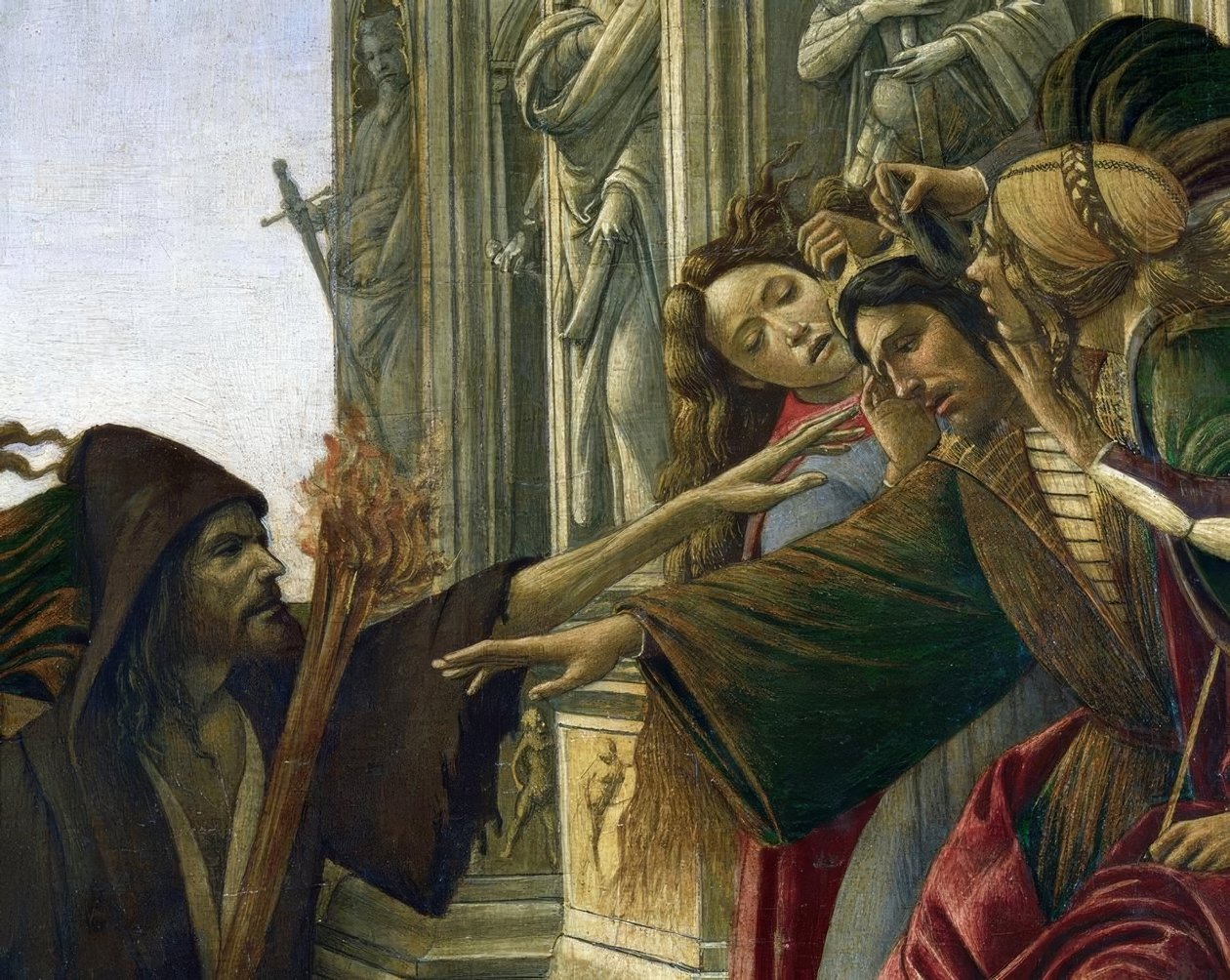 Apelles的诽谤 作者 桑德罗·波提切利（Sandro Botticelli）