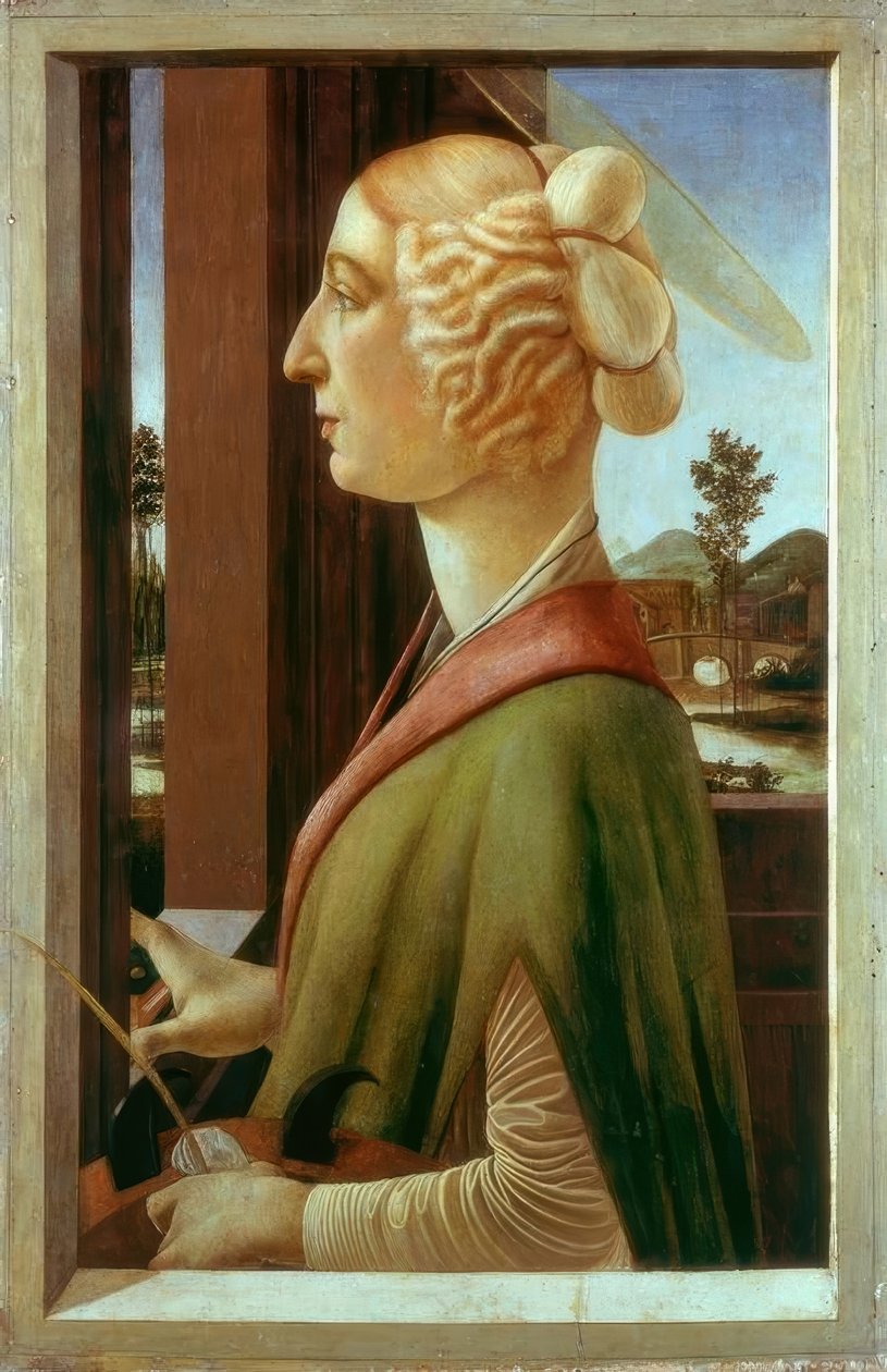 圣凯瑟琳 作者 桑德罗·波提切利（Sandro Botticelli）