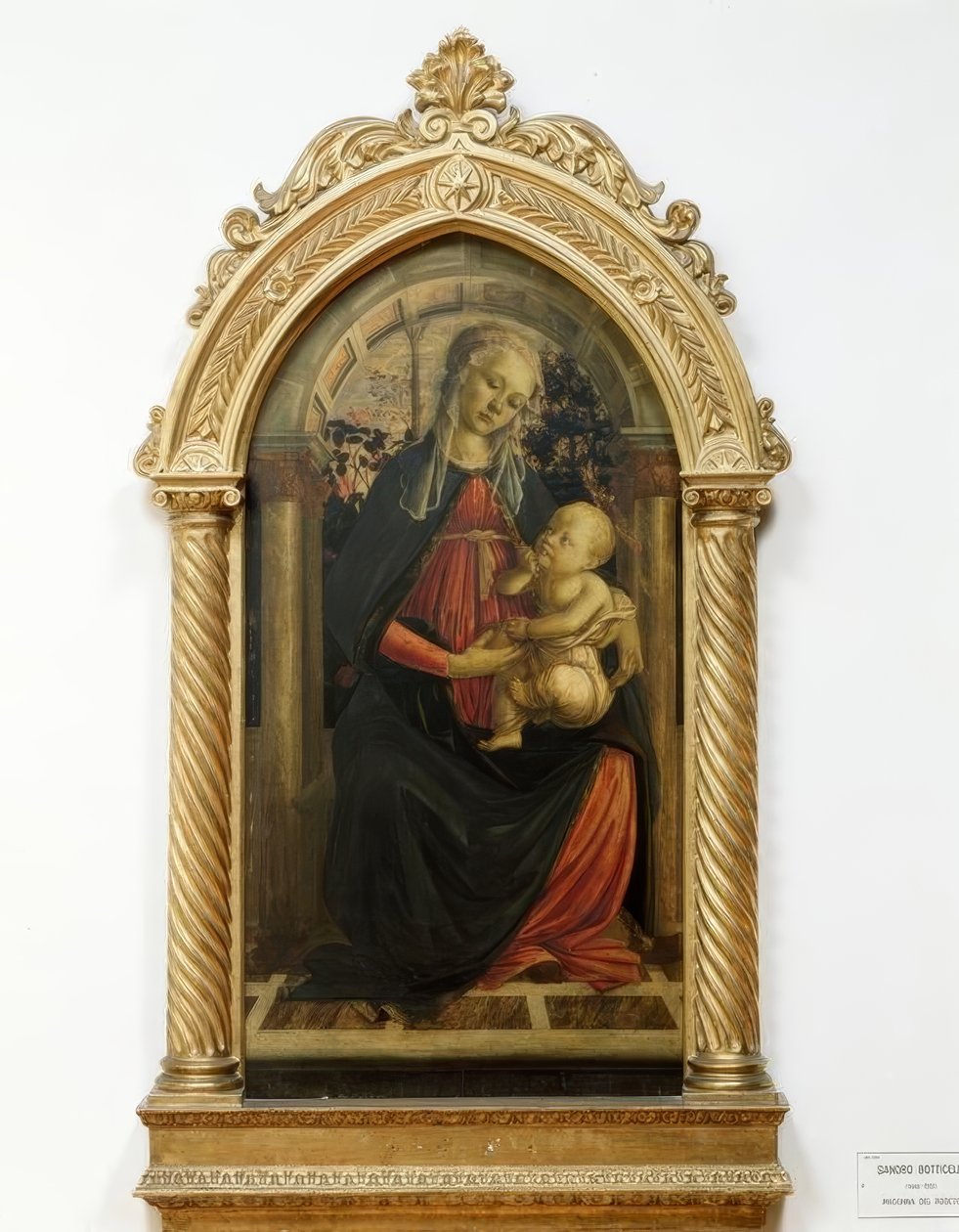玛丽亚和孩子 作者 桑德罗·波提切利（Sandro Botticelli）